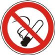 Forbuds skilte m. Symbol - Rygning / åben ild forbudt