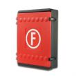 Marine Fire Hose Box - Plast. skab for brandslange